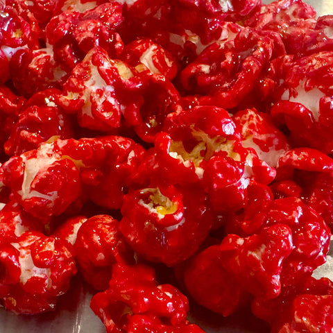 Space City Gourmet Popcorn - Red Hot Cinnamon Candied Popcorn