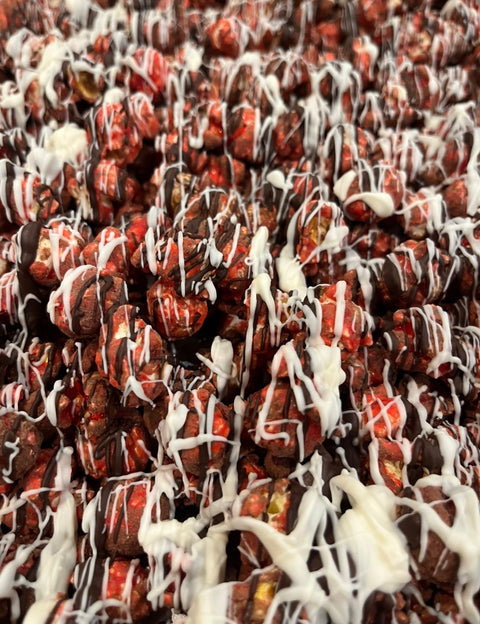 Chocolate Covered Strawberry Popcorn