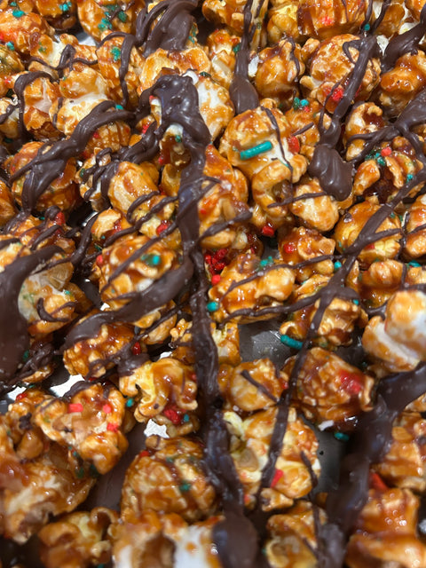 Christmas Crack Popcorn